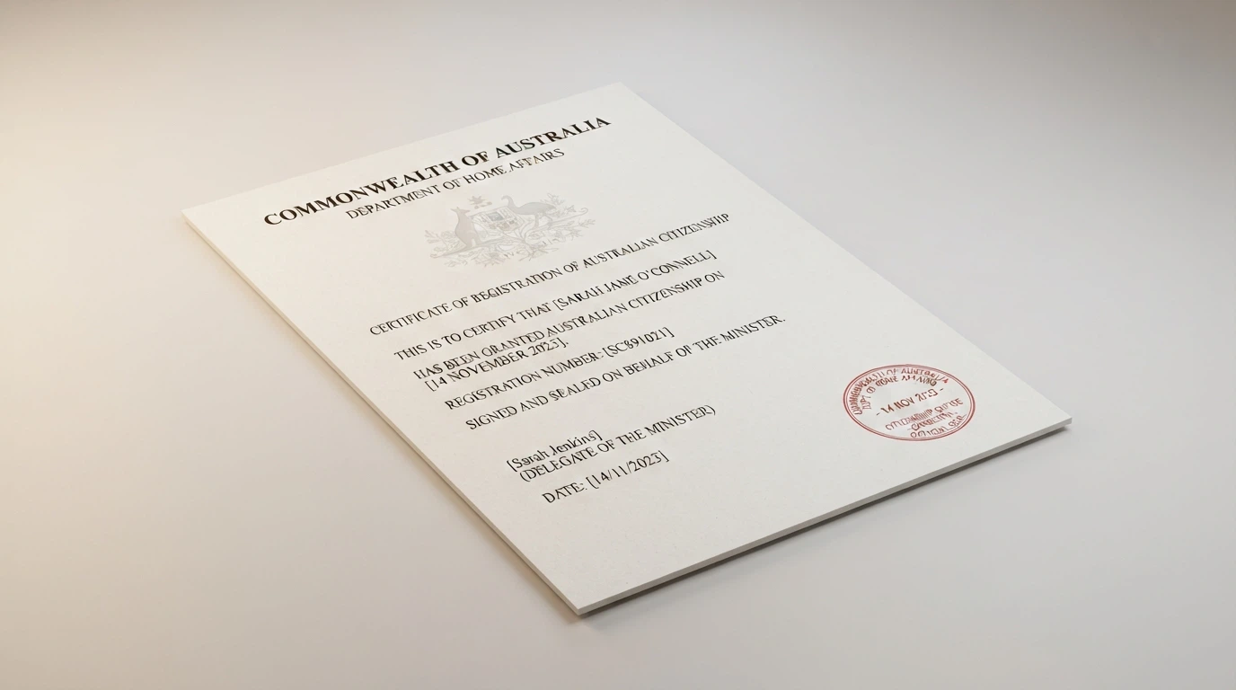 A document or legislation concept with the Australian coat of arms visible, representing the Interactive Gambling Act 2001